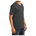 thumbnail image 2 of Mafoose Mens Core Cotton V-Neck T-Shirt Charcoal 2X-Large, 2 of 6