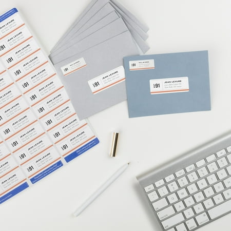Avery Repositionable Address Labels, Repositionable Adhesive, 1" x 2-5/8", 750 Labels (58160)