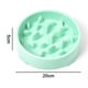 thumbnail image 2 of Dog anti-suffocation and anti-tip thickened pp slow food bowl with water and food (green), 2 of 5