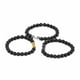 thumbnail image 5 of Sonducket de cuentas de joyería elegante Natural exquisita de piedra con cuentas de Lave mate únicas y exquisitas Ropa, zapatos y accesorios Miscelánea Negro, 5 of 6