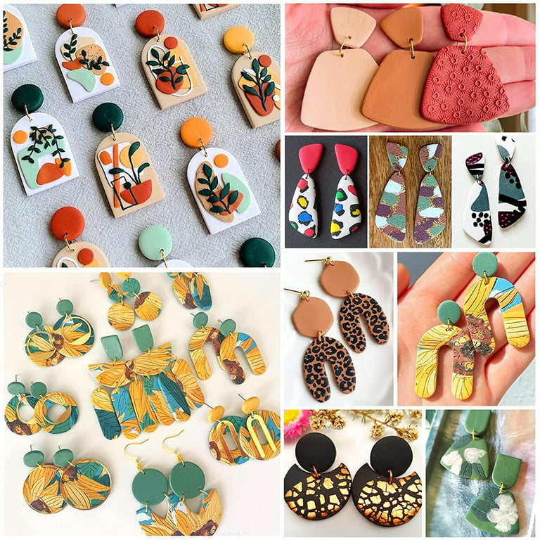 169x Polymer Clay Cutters Set Jewelry Pendant Making Earring