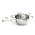thumbnail image 2 of STRANDCHIC Rust Resistant Double Boiler Pot 304 Stainless Steel Cooking 1 Set, 2 of 8