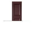 thumbnail image 1 of Premier Raised Panel Exterior Decorative Shutters, Burgundy - 15 x 67 in., 1 of 1