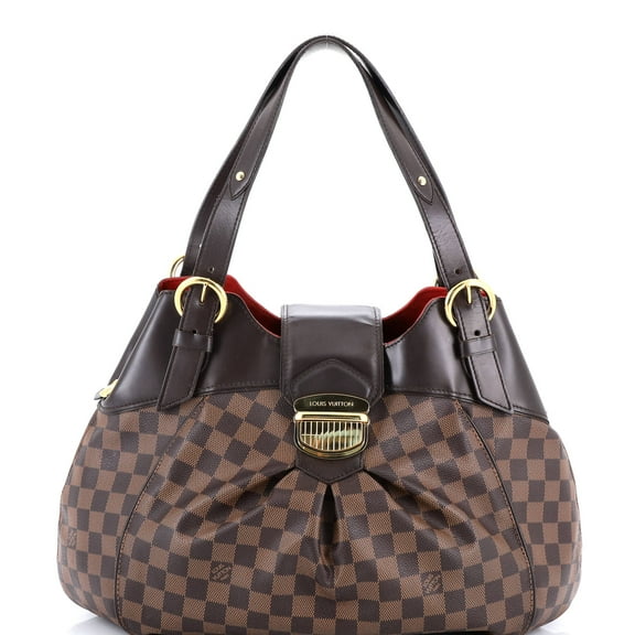 Pre-Owned Louis Vuitton Sistina Handbag Damier GM By Rebag