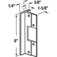 thumbnail image 2 of Prime-Line Gold Anodized Latch Bolt Guard Plate, 2 of 2