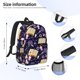 thumbnail image 5 of Easygdp Lavender Flowers Mochila Ligera de 15 Pulgadas para Estudiantes, Mochila Cómoda para la Escuela y Viajes, Correas Ajustables, 5 of 6