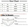 thumbnail image 3 of Kmdttou Women's Seamless Underwear Female Leopard Print Underwear European And American High Waisted Waist Cinching Hip Lifting Plus Size Seamless Underwear (Regular & Plus Size), 3 of 7