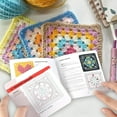 The Granny Square Card Deck 50 Mix & Match Designs, Crochet Granny
