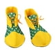 thumbnail image 3 of Zapatos de vestir para adultos Cosplay Verde jinwen Zapato disfraz payaso, 3 of 8