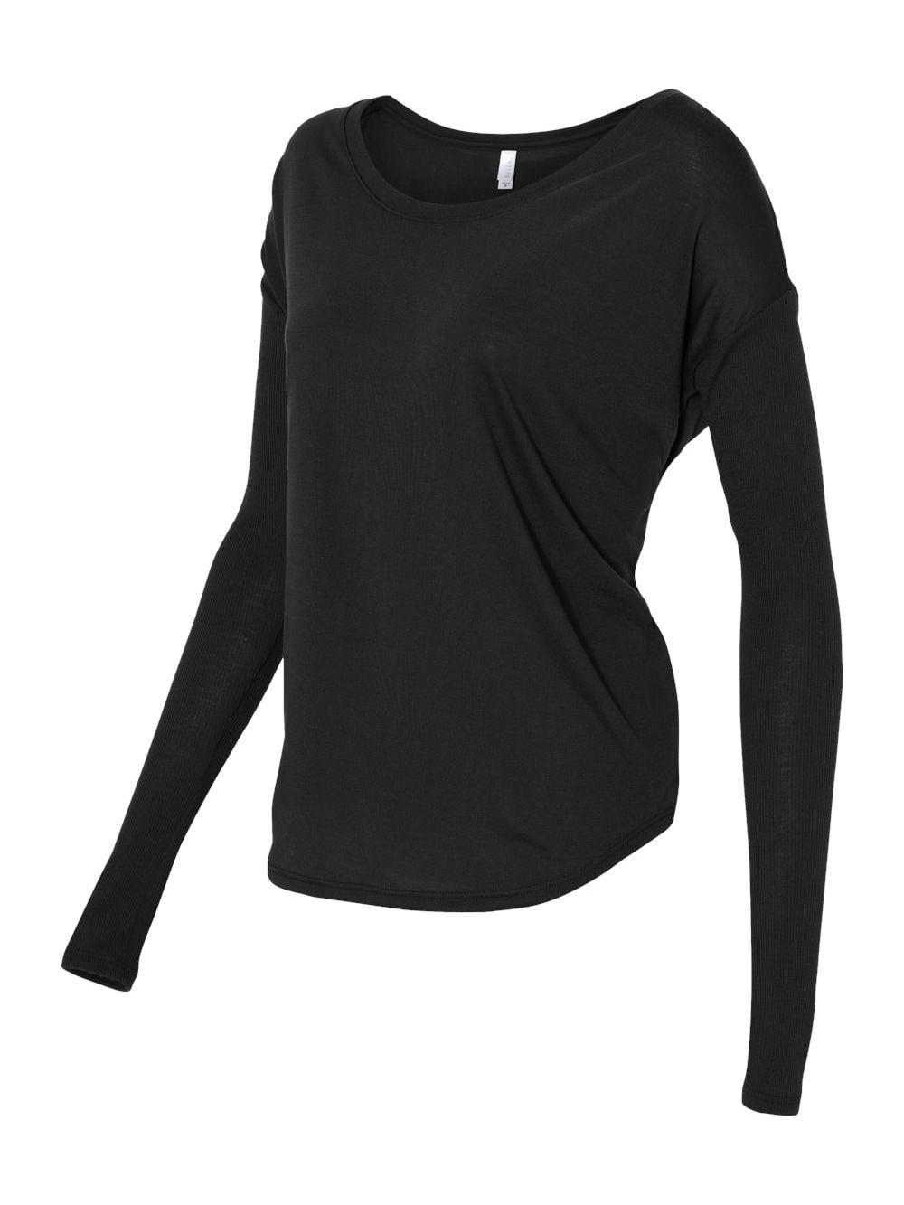 Long-Sleeve T-Shirt with 2x1 Sleeves 