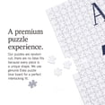 thumbnail image 5 of Lantern Press 1000 Piece Jigsaw Puzzle, Ann Arbor, Michigan, Established Date (Blue), 5 of 5