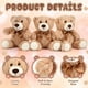 thumbnail image 3 of Peluches de peluche Skylety Bears de 25 a 35 cm, 10 unidades, 3 of 7