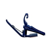Kyser Quick Change Capo Easy One Handed Operation, Blue