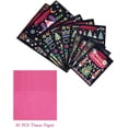 thumbnail image 3 of qiqee 10-Packs Christmas Bags with Handles 6 Designs Cardboard Gift Bags with Tissue Paper Assorted Sizes(2 Large 12", 4 Medium 11", 4 Small 8"), 3 of 7