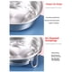 thumbnail image 4 of Billuyoard Sartén para cazador furtivo de huevos de acero inoxidable de 3 uds con albóndigas al vapor en forma de que no se calientan Cocina y Comedor, 4 of 6