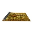 thumbnail image 2 of Ahgly Company Indoor Round Persian Yellow Traditional Area Rugs, 7' Round, 2 of 4