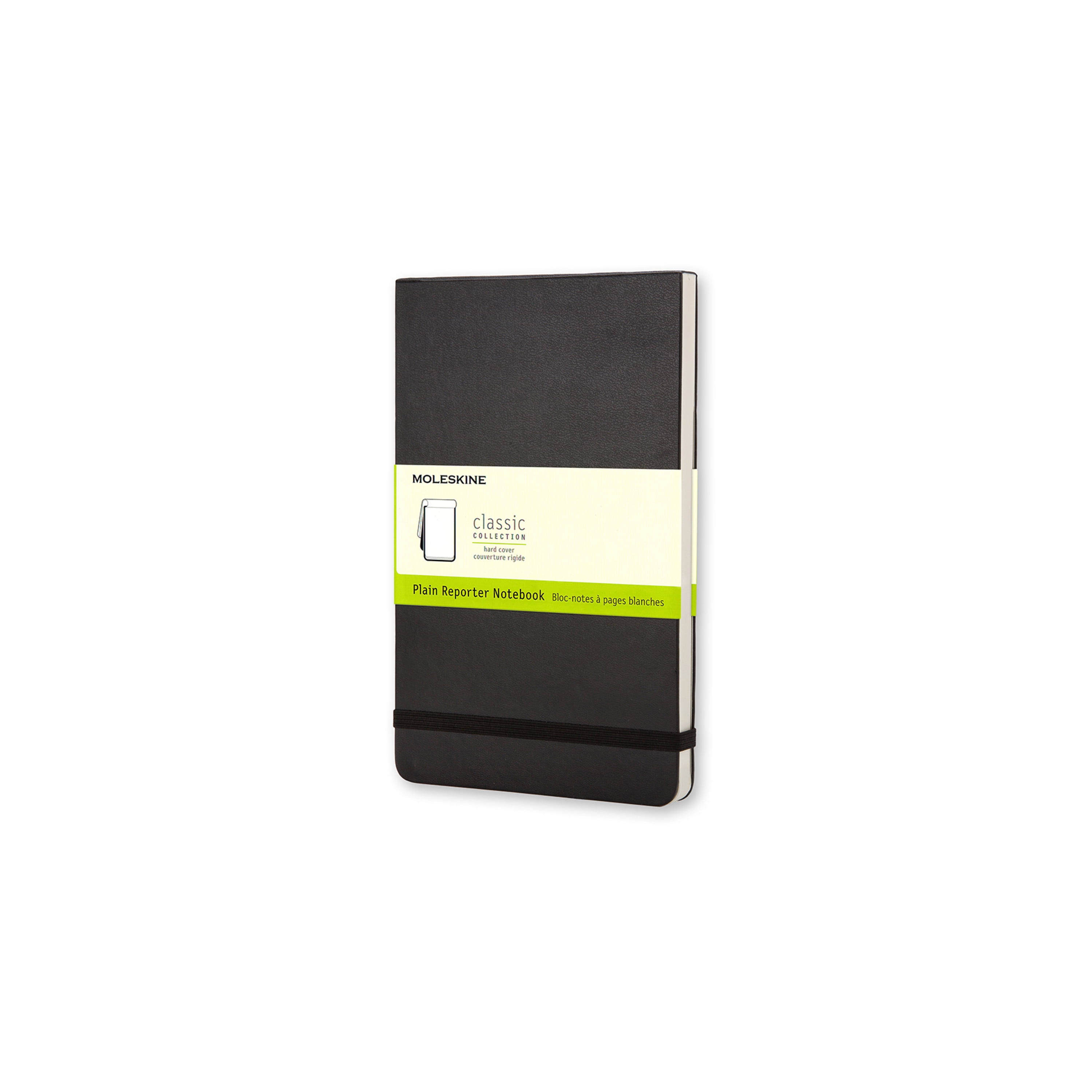 Moleskine Pocket Reporter Notebook, 5" x 8.25", Plain