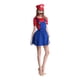 thumbnail image 1 of Disfraz de Super Mari Luigi Brother para niños y adultos, mono de Anime para Halloween Fivean unisex, 1 of 2