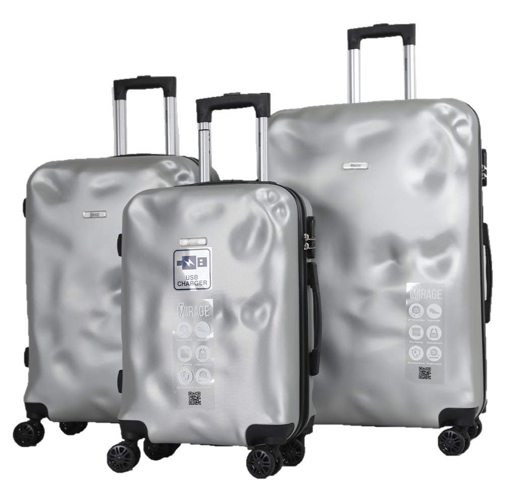 luggage set with charger