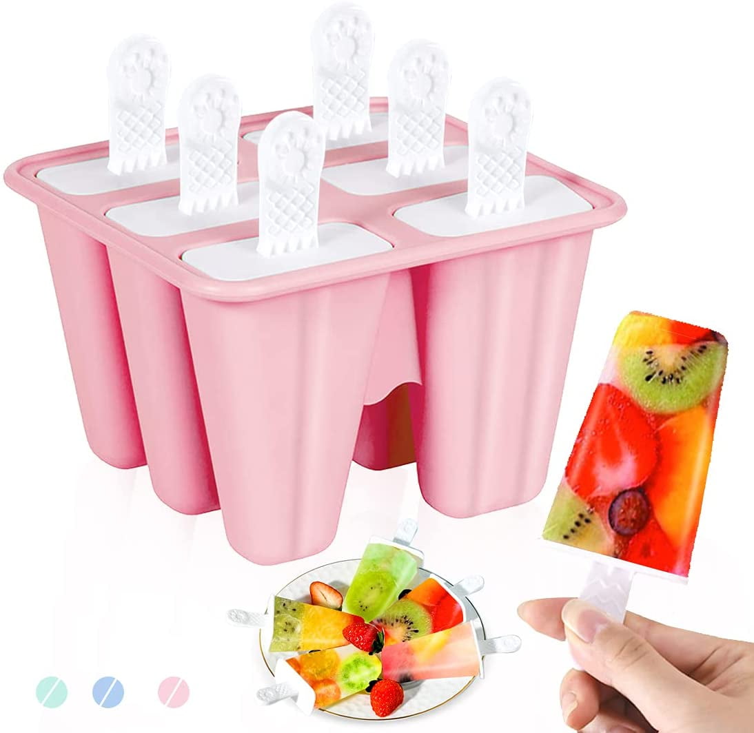 Child Ice Cream Ice Cube Model Yogurt Jelly Lolly Maker Mould Tray Frozen Stick