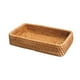 thumbnail image 1 of Cesta de Almacenamiento Tejida a Mano Bandeja de Almacenamiento de RatáN Cestas de Mimbre Pan Fruta Comida Desayuno Caja de ExhibicióN DecoracióN del Hogar -C, 1 of 9