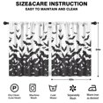 thumbnail image 2 of Blackout Kids Curtains,Halloween Bat Swarm Pattern Childrens Insulated Curtains Set Of 2,Bedroom Essentials,Toddler Room Decor 42"x54", 2 of 5