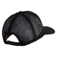 thumbnail image 4 of 1st Infantry Division The Big Red One Patched Solid Cotton Twill Mesh Prostyle Cap - Black OSFM, 4 of 5