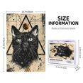thumbnail image 4 of 1000 PCS Wooden puzzles for adults 1000 pieces Vintage Black Cat,Challenging Brain Exercise,Unique Artwork for Adults,Retro Art Black Cat Wood Puzzle,Great for Relaxation and Display for Puzzle Lover, 4 of 6