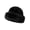 Black, variant on Spencer Women's Faux Fur Hats Fluffy Bucket Hat Russian Style Outdoor Winter Warm Cap for Girls, Black