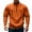 Orange, variant on Bixock Men Fall and Winter Hoddie Tops,Long Sleeved Shirts Tops for Men,Men Casual Tops Solid Color Long Sleeve Stand Collar Pullover Sweatshirt for Men Tops