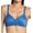 Goodnight Blue, variant on Women's Body Caress Full Coverage Wireless Bra 72335 Soft Violet Size 36B