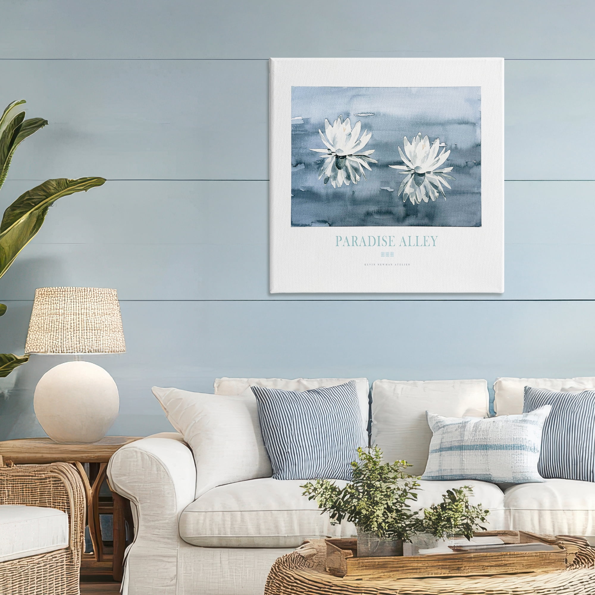 Stupell Industries Paradise Alley Water Lilies Canvas Wall Art, design by Jadei Graphics