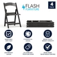 thumbnail image 3 of Juego de 4 sillas plegables Flash Furniture Hercules Series, color negro, 3 of 9