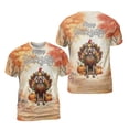 thumbnail image 3 of Happy Thanksgiving Weimaraner Turkey Costume Pumpkins Autumn Leaves All Over Print 3D Shirt Unisex Merch Weim Gray Ghost Dog Lover - 13014, 3 of 6