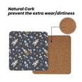 thumbnail image 4 of Xecao Space Cars for MDF Cork Coaster 4 Pcs,Drink Coasters,Suit for House Warming Gifts New Home ,Coffee Table Decor-Square, 4 of 7