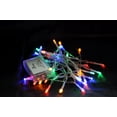 thumbnail image 2 of Karlling Luces de Navidad que funcionan con pilas, cadena de alambre transparente corta de 13 pies, luz LED centelleante para mini árbol de Navidad pequeño y fiesta de boda, decoración interior/exteri, 2 of 4