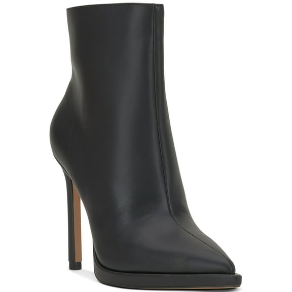 Jessica Simpson Kallins Ankle Booties - Black Faux Leather 9.5M