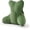 Olive Green, variant on Lumbar Support Pillow (Pat. Pend) for Car Seat, Office Chair, Couch & Recliner, Ergonomic Back Support for Chair, Lower Back Pain Relief, with Adjustable Strap to Stay in Place, Slate Blue