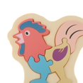 thumbnail image 4 of Rompecabezas de madera Animal rompecabezas juguetes educativo Gallo perfke niños rompecabezas, 4 of 7