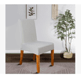 thumbnail image 3 of 6pcs Funda Elástica Protectora De Silla Comedor Color gris, 3 of 4
