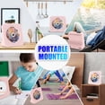 thumbnail image 3 of Gueray Portable CD Player with Bluetooth 5.0, CD Player for Desktop with HiFi Sound Speaker, CD Kpop Music Player with Remote Control, Dust Cover, FM, 3 of 9