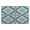 Pastel Blue Shape Pattern, variant on 32"x20" Door Mat Mat Absorbent & Non-Slip Entryway Rug Washable Floor Mat Pastel Blue Shape Pattern