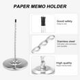 thumbnail image 3 of LOLIPPYY Desk Receipt Spike for Business Users 1Pack Stainless Steel, 3 of 8