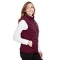 thumbnail image 2 of NE709W North End Pioneer Ladies Hybrid Vest Burg/Burg Heather/Olympic Blue XS, 2 of 6