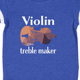 thumbnail image 4 of Inktastic Violin Treble Maker Funny Violinist Music Boys or Girls Baby Bodysuit, 4 of 5