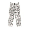 thumbnail image 4 of Xecao Cute Baseball Men's Straight Lounge Pajama Pants: The Ultimate in Comfortable Sleepwear, 4 of 9
