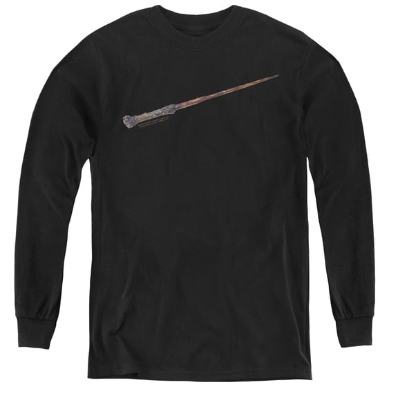 Harry Potter - Harrys Wand - Youth Long Sleeve Shirt - Medium