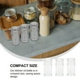 thumbnail image 2 of GOOHOCHY  3 Pieces Oil Bottle for Kitchen Olive Dispenser Spout Jars Condiment Bottles Transparent, 2 of 8