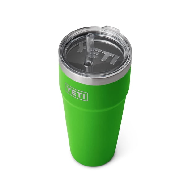 Vaso YETI Rambler 770 ml con aislamiento al vacío y tapa con pajita