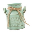 thumbnail image 3 of Almencla Farmhouse Flower Planter Sturdy Bucket Container for Patios Balconies Party Green, 3 of 8